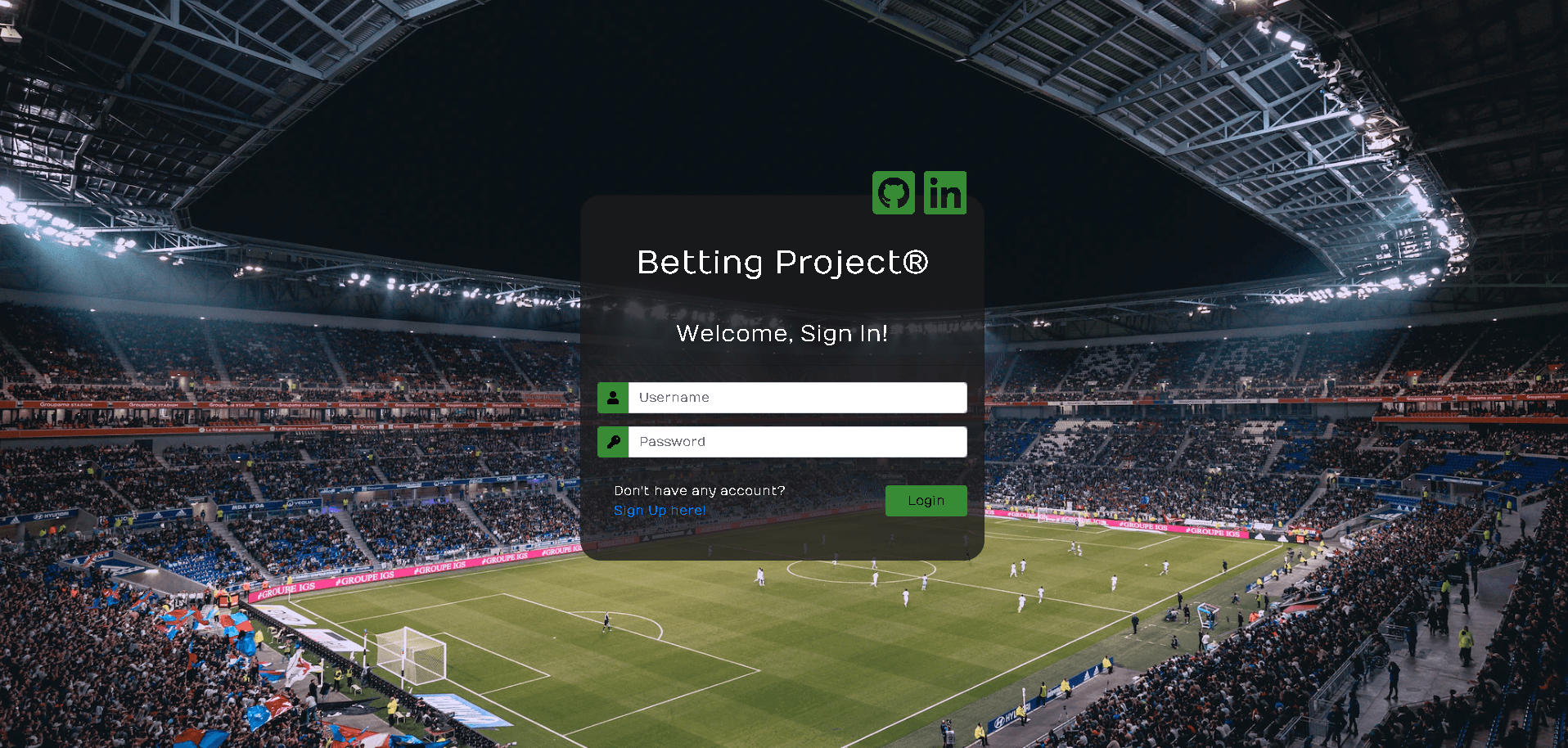 FootballBets (UI)